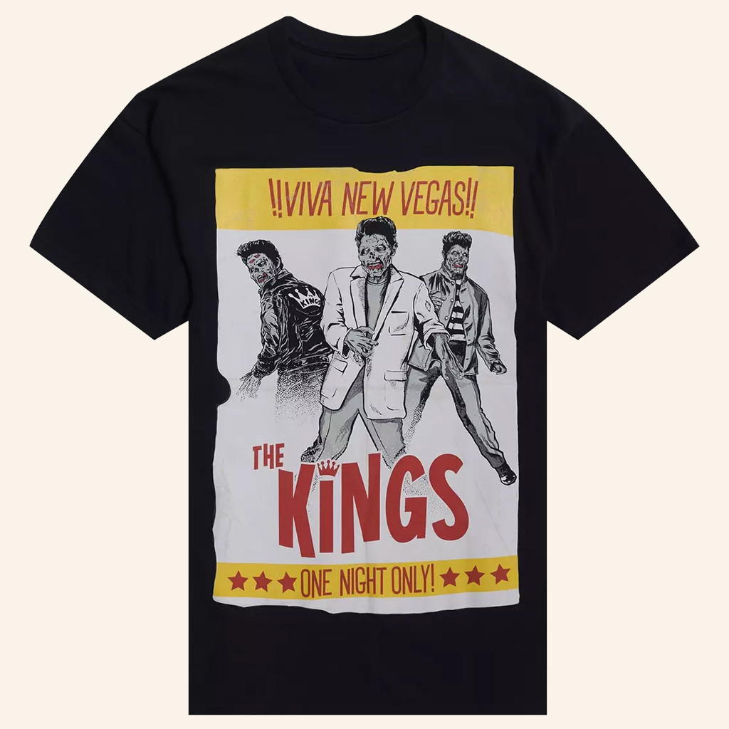 Fallout Merch The Kings T-Shirt Unique Gift For Boyfriend Birthday