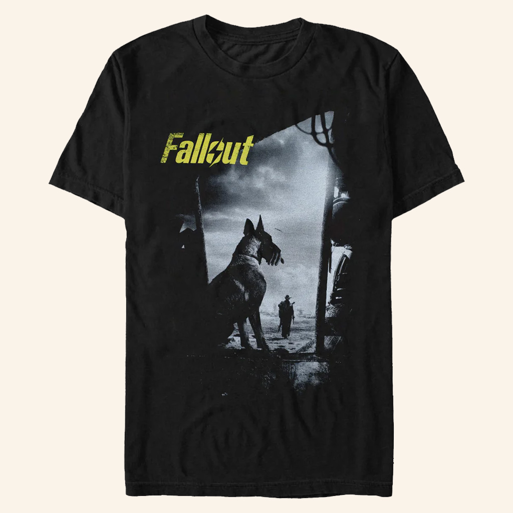 Fallout Merch Vault 33 Dogmeat T-Shirt Presents For Game Lovers Fallout Merch Vault 33 Dogmeat T-Shirt Presents For Game Lovers