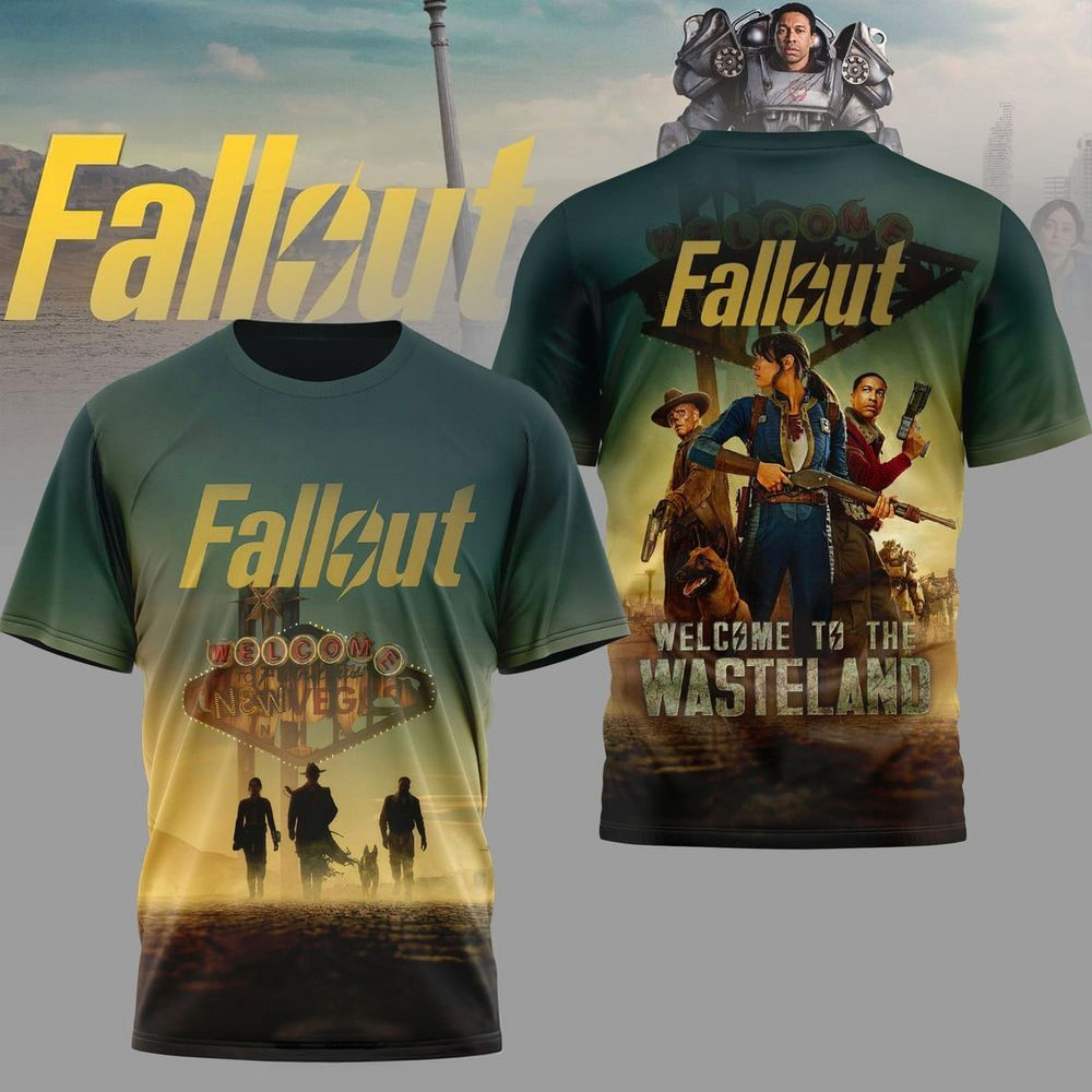 Fallout Welcome To The Wasteland T-Shirt Fallout Merch Birthday Gift Ideas For Him