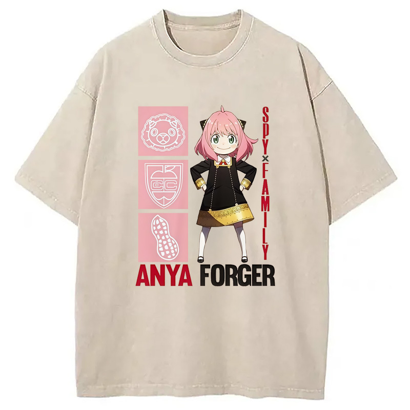 Family Forger Washed T-Shirt Classic Graphic Fashion Tee Gifts For Best Friend