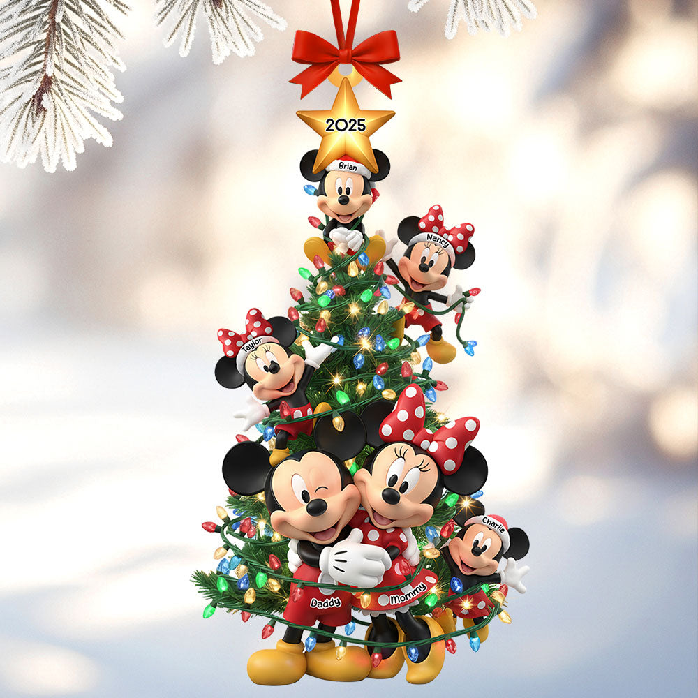 Family Ornament - Personalized Gift For Family Christmas Ornament - Xmas Home Decoration Gift