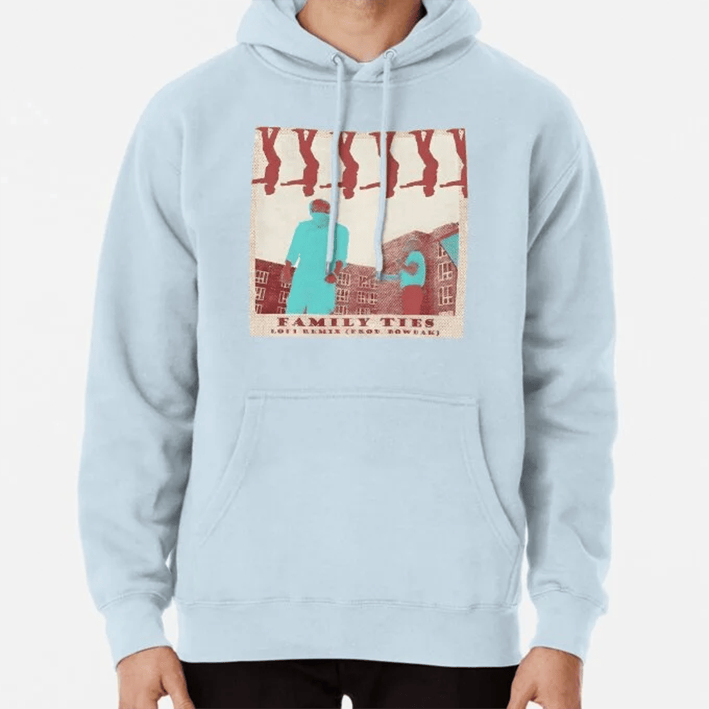 Family Ties Album Vintage Design By And Kendrick Lamar Hoodie Rapper Gift Idea