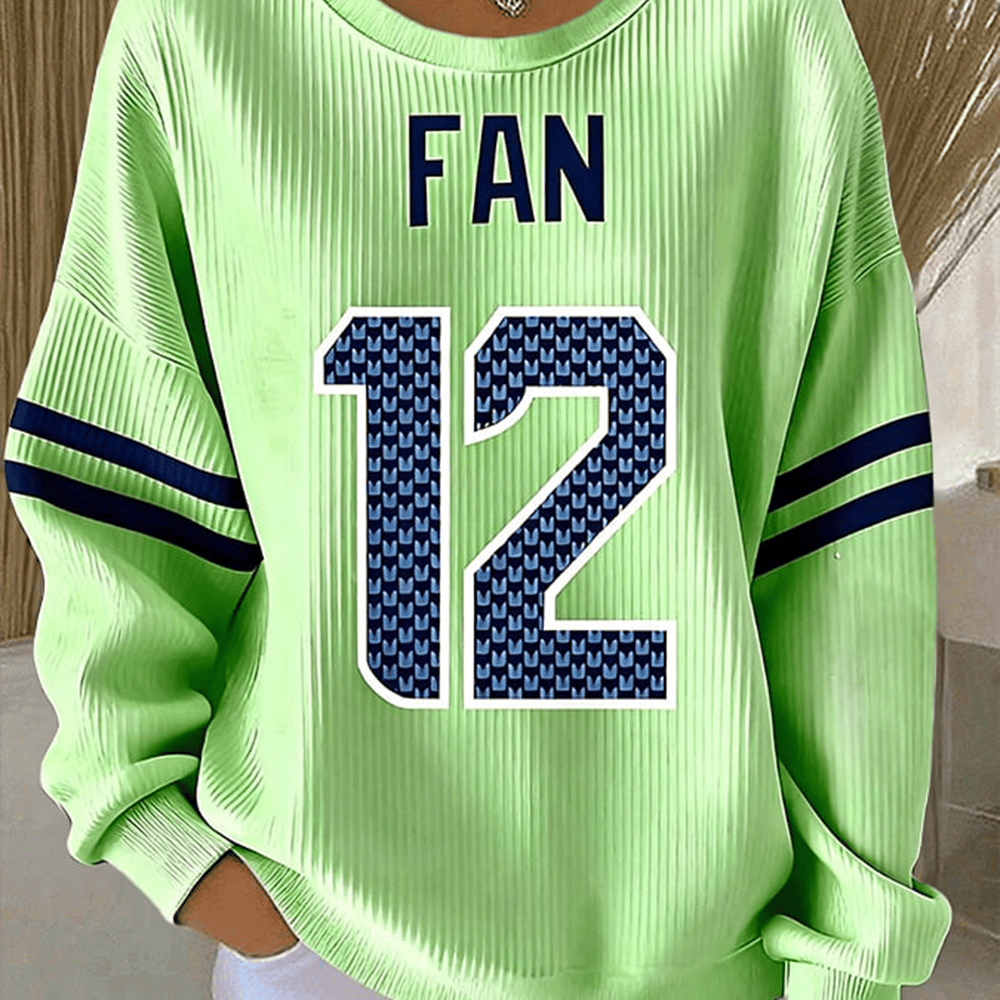 Fan 12 Seattle Seahawks Sweatshirt Game Day Football Merch The 12s Fan Gear