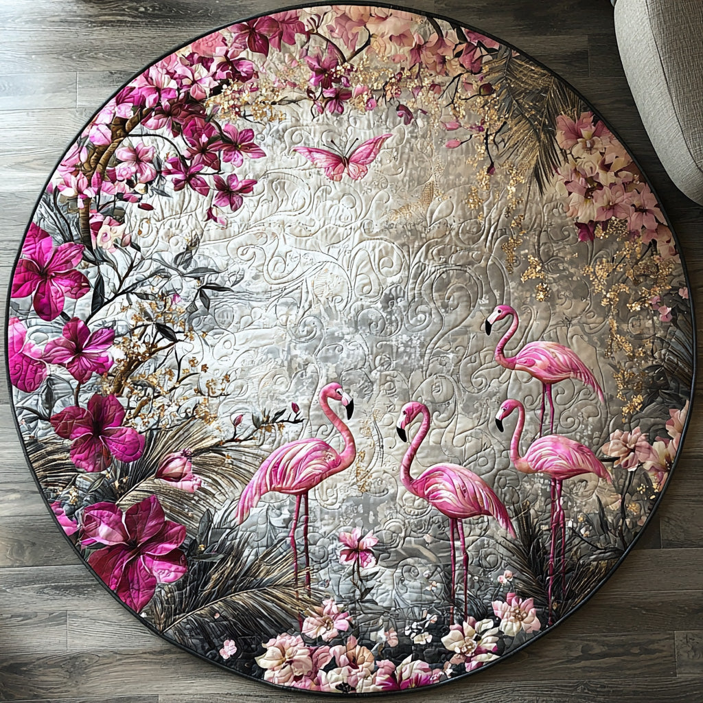 Fancy Quilted Round Mat Unique Front Door Decor Gift Ideas For Farm Woman
