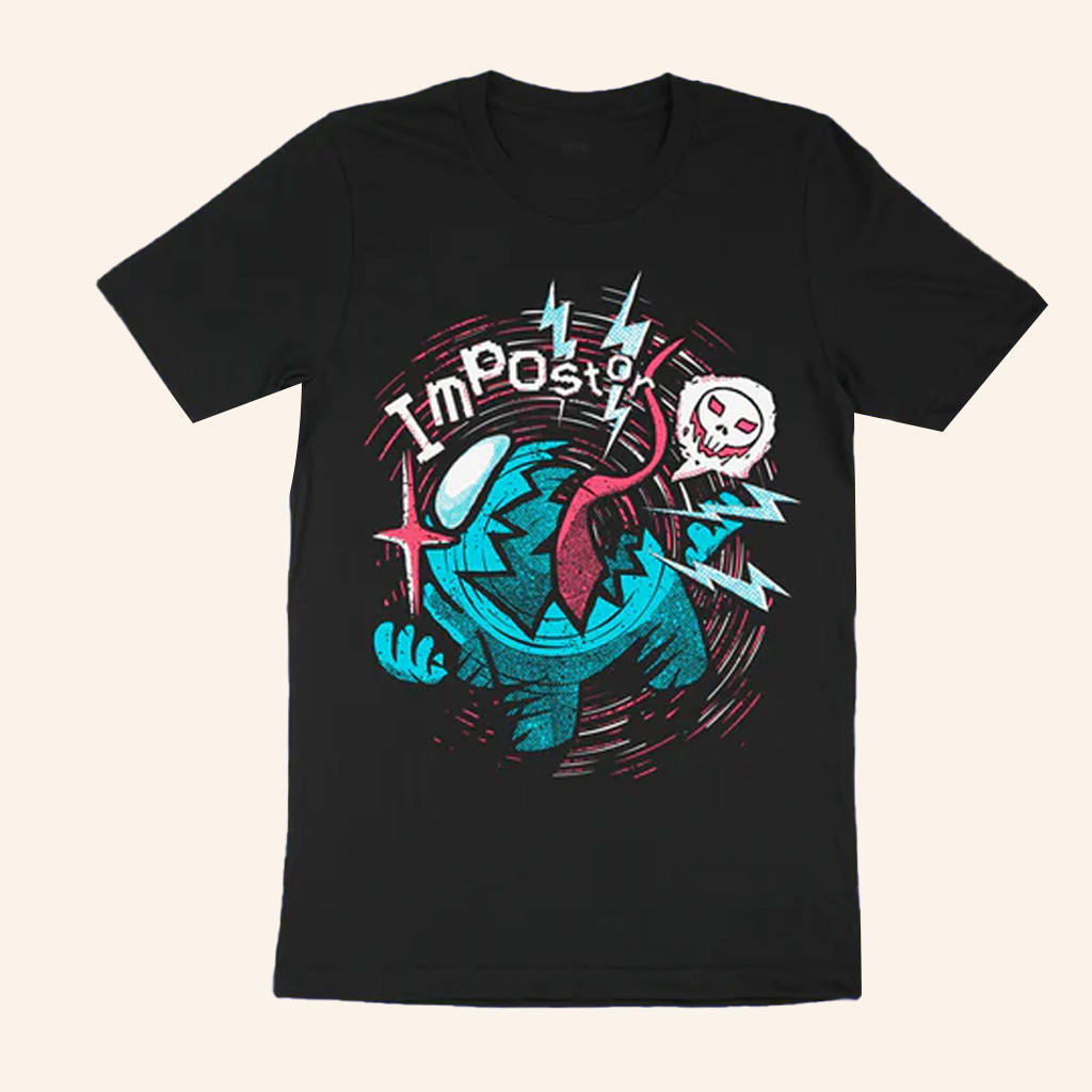 Fangamer Merch Among Us Impostor Beware Shirt Christmas Presents For Boyfriend