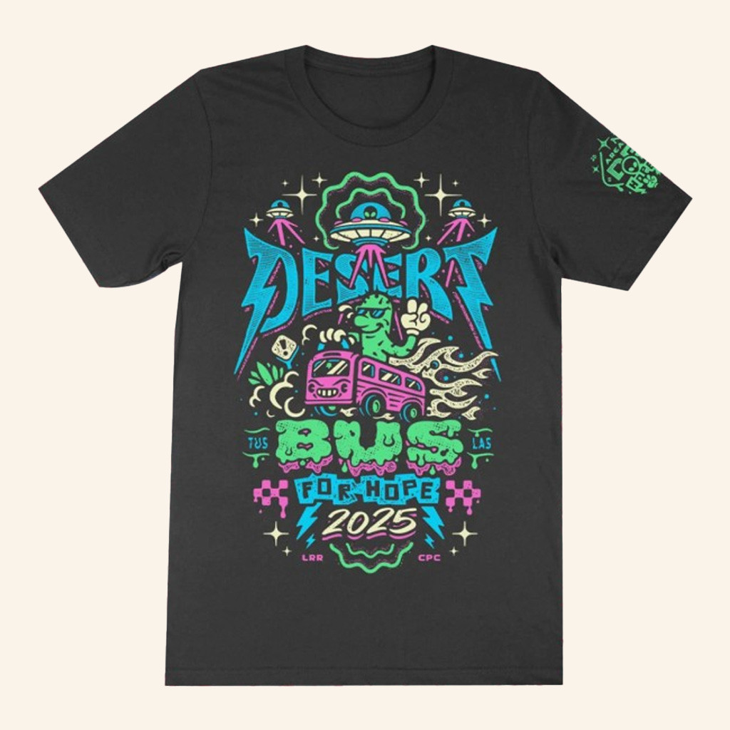 Fangamer Merch Desert Bus 2025 Shirt Christmas Presents For Him