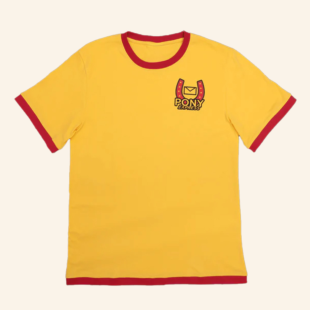 Fangamer Merch Mouthwashing Pony Express Ringer T-Shirt Present For Husband