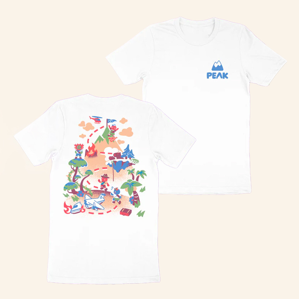 Fangamer Merch Peak Up To The Peak T-Shirt Christmas Gifts For Father