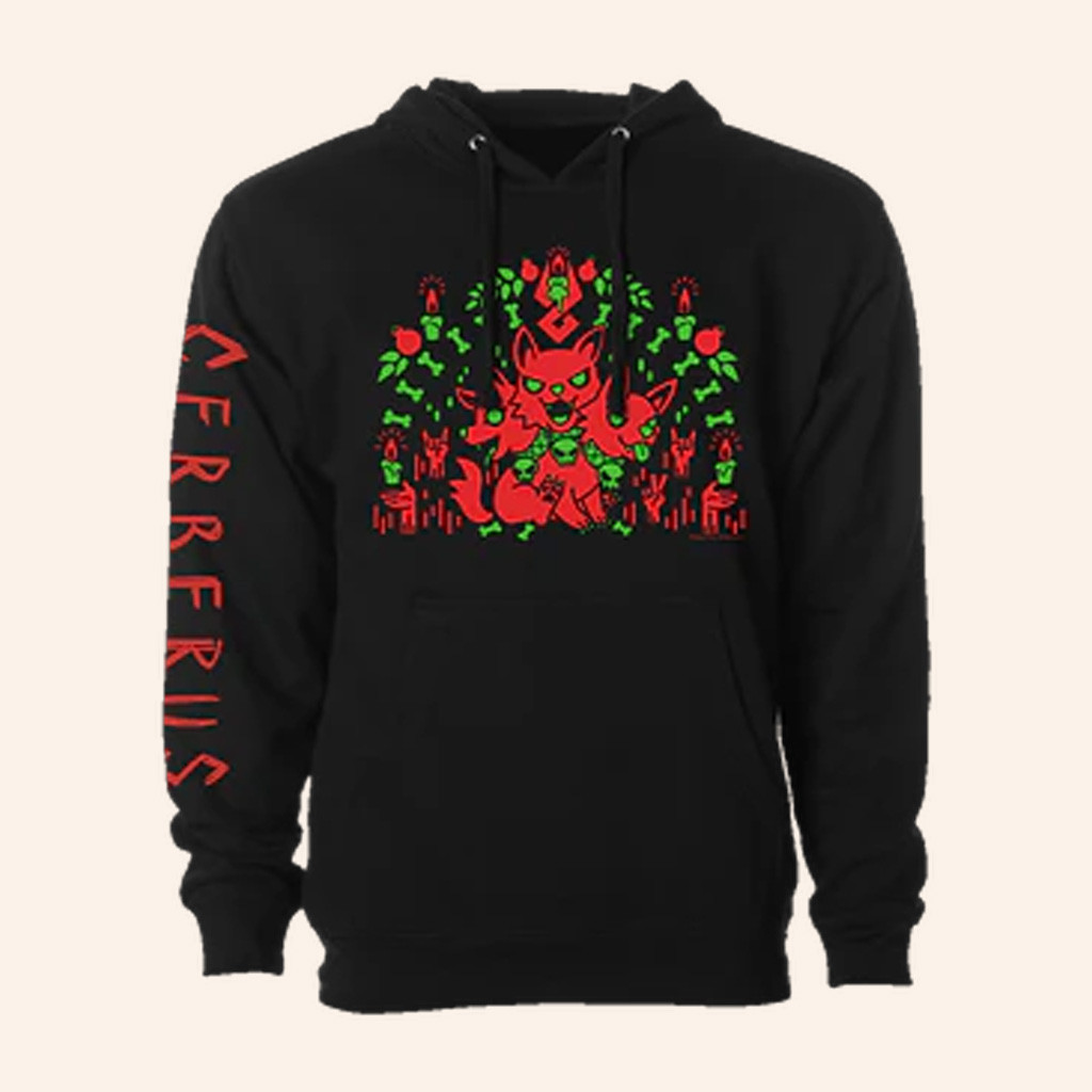 Fangamer Merch Store Hades Three-Headed Good Boy Hoodie Christmas Present For Dad Fangamer Merch Store Hades Three-Headed Good Boy Hoodie Christmas Present For Dad