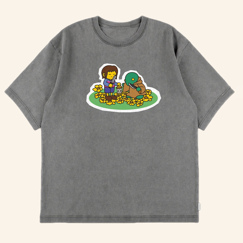 Fangamer Merch Undertale X Square Enix Human And Tonberry T-Shirt Gifts For Her Fangamer Merch Undertale X Square Enix Human And Tonberry T-Shirt Gifts For Her