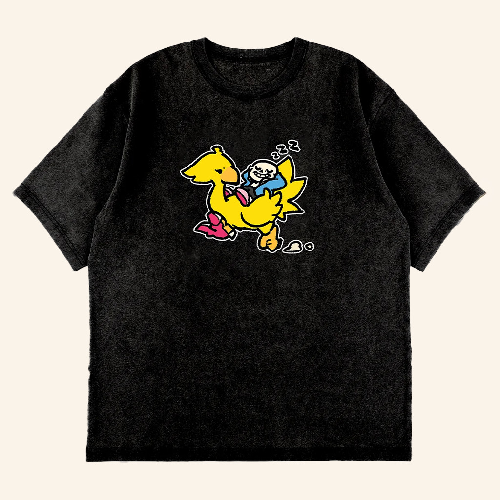 Fangamer Merch Undertale X Square Enix Sans And Chocobo Shirt Gifts Ideas For Her Fangamer Merch Undertale X Square Enix Sans And Chocobo Shirt Gifts Ideas For Her