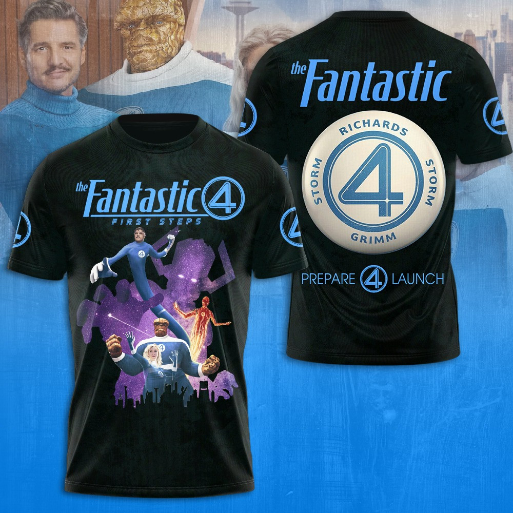 Fantastic 4 Advenger Movie T-Shirt Gifts For Someone Who Loves Movie