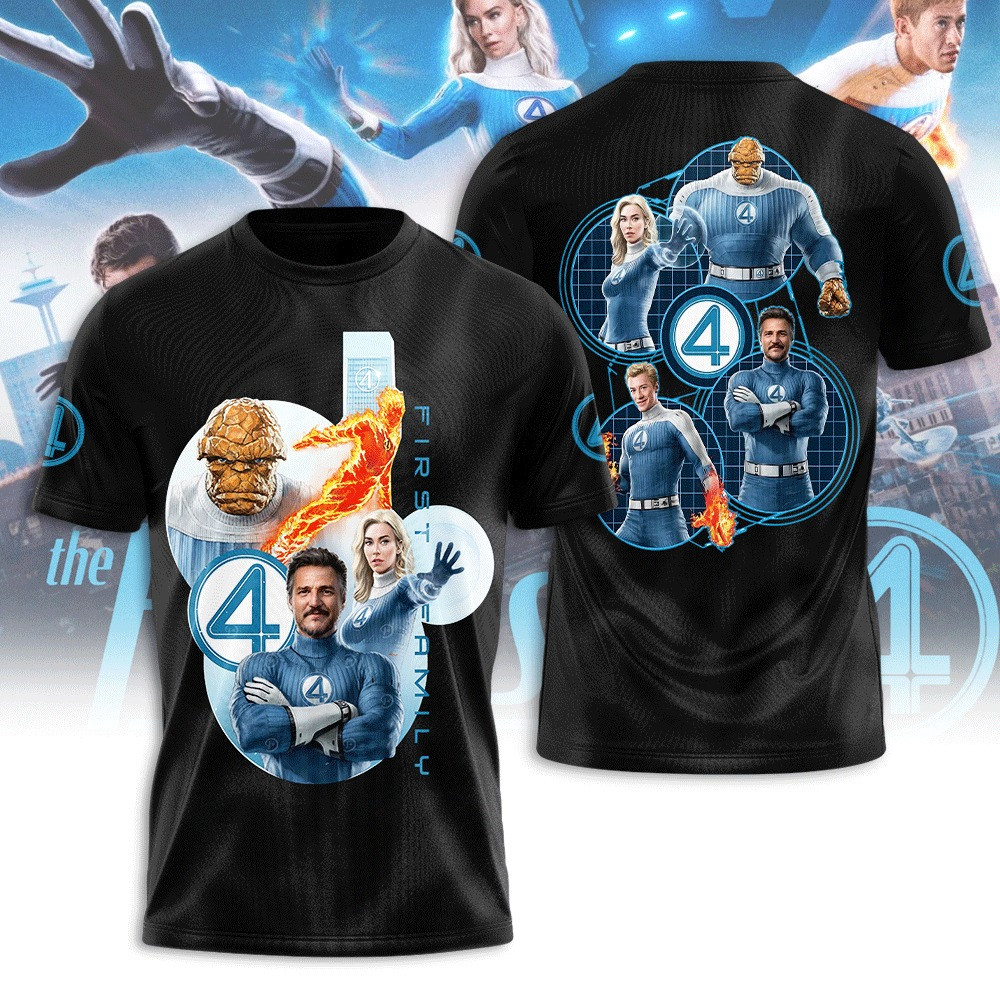 Fantastic 4 First Family T-Shirt Gifts For Someone Who Loves Music