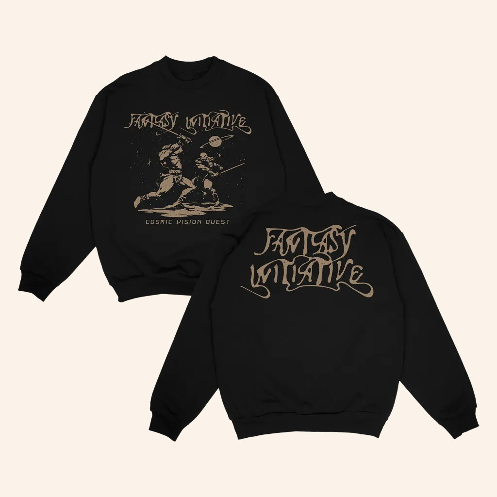 Fantasy Initiative Merch Cosmic Vision Quest Sweatshirt Gifts For Boyfriend
