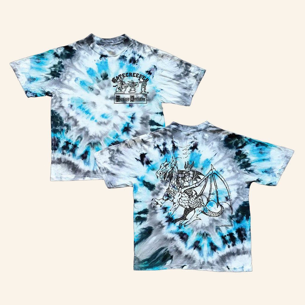 Fantasy Initiative Merch Figurine Tie Dye Shirt Birthday Present For Friends Fantasy Initiative Merch Figurine Tie Dye Shirt Birthday Present For Friends