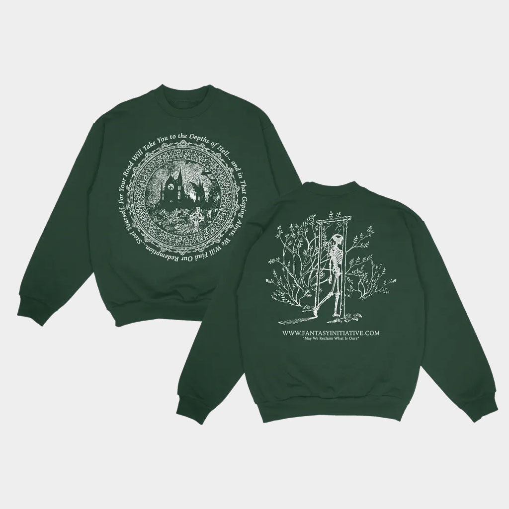 Fantasy Initiative Merch Reclaim Crewneck Sweatshirt Birthday Gift For BFF