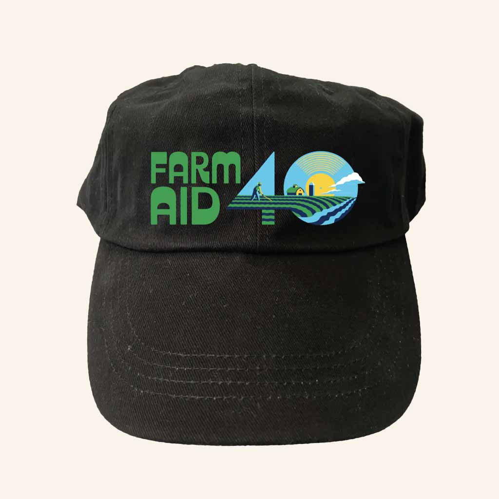 Farm Aid Merch Farm Aid 40 Festival Logo Baseball Hat Unique Gifts For Farmers Farm Aid Merch Farm Aid 40 Festival Logo Baseball Hat Unique Gifts For Farmers