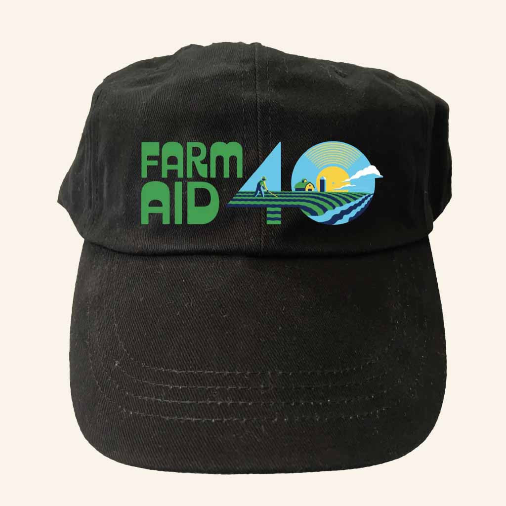 Farm Aid Merch Farm Aid 40 Festival Logo Hat Xmas Gifts For Dad Farm Aid Merch Farm Aid 40 Festival Logo Hat Xmas Gifts For Dad