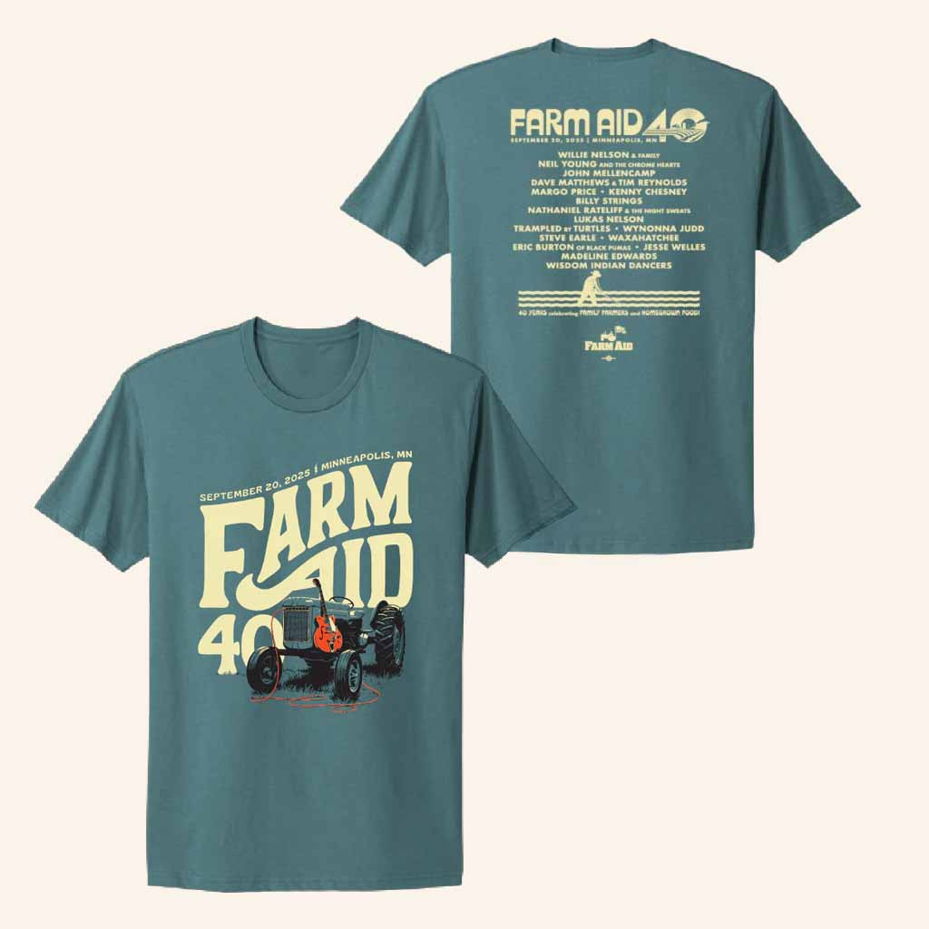 Farm Aid Merch Farm Aid 40 Tractor Amp T-Shirt Gift Ideas For Farmers Farm Aid Merch Farm Aid 40 Tractor Amp T-Shirt Gift Ideas For Farmers