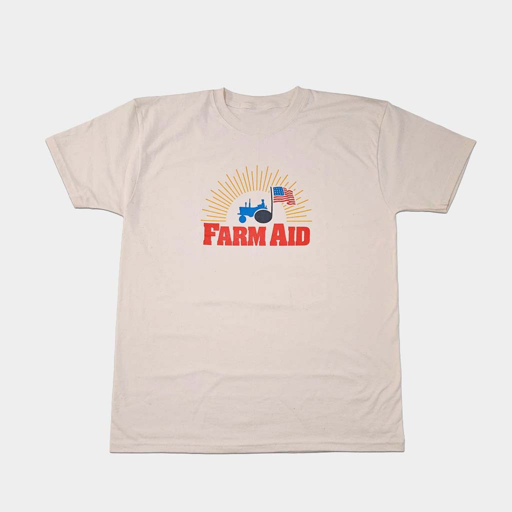 Farm Aid Merch Sunburst Farm Aid T-Shirt Birthday Present For Husband