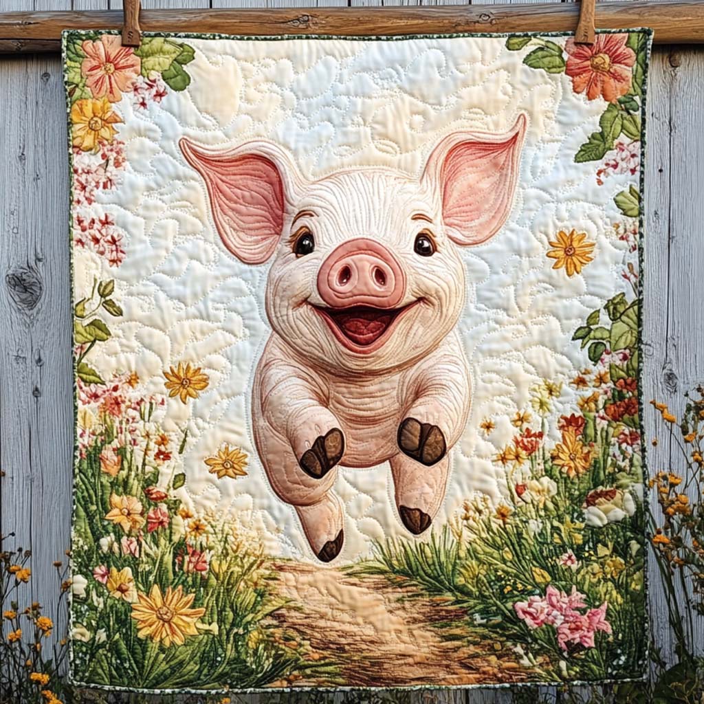 Farm Fresh Quilted Blanket Cute Christmas Blankets