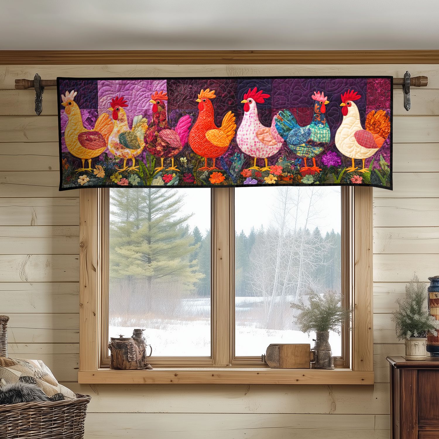 Farm Fresh Quilted Valance Entryway Design Ideas Best Gifts For Farmers