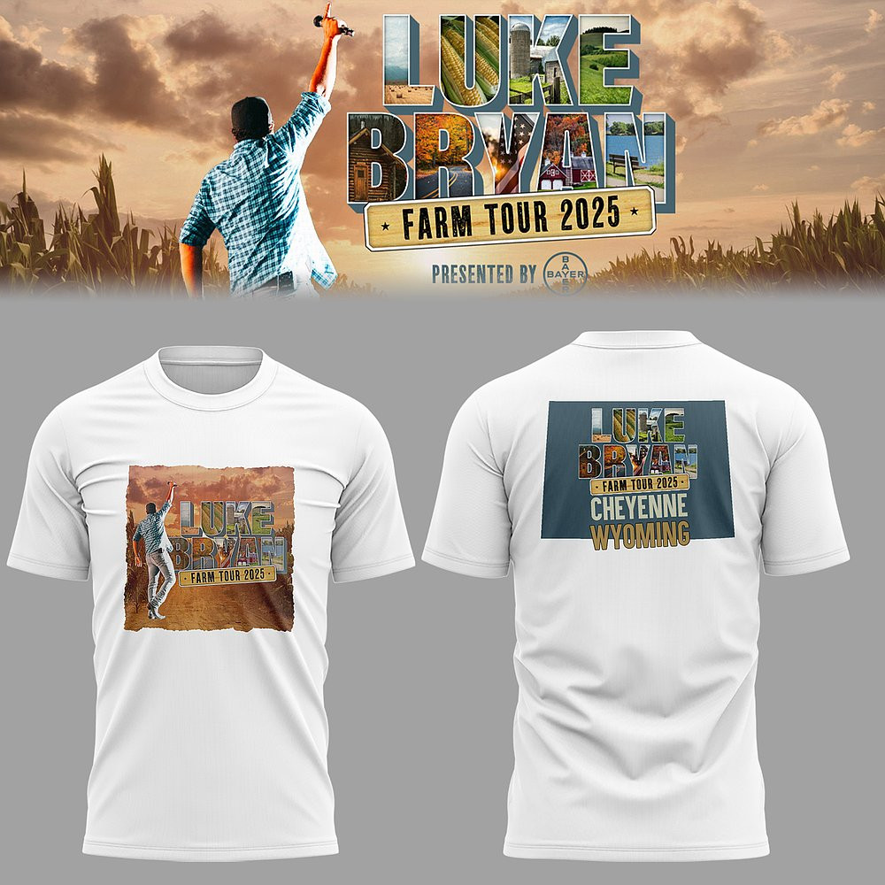 Farm Tour 2025 Cheyenne T-Shirt Limited Edition Best Gift For Music Fans