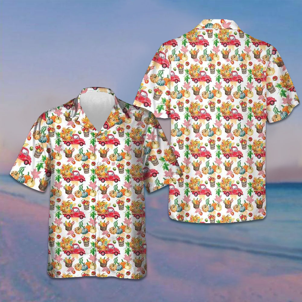 Farmer Fall Hawaiian Shirt Cute Design Farm Life Shirt Best Gift For Farmers