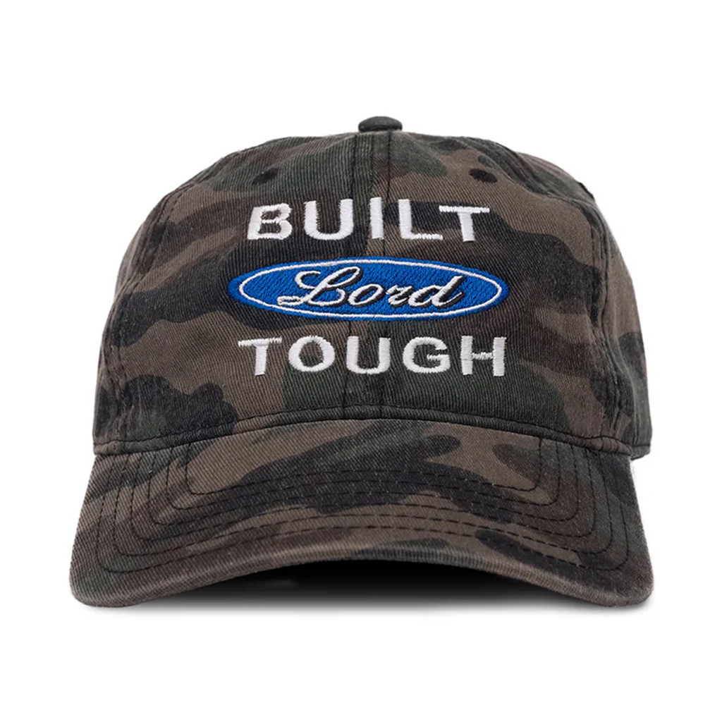 Farmer's Daughter Merch Built Lord Tough Camo Embroidered Hat Gifts For Boyfriend