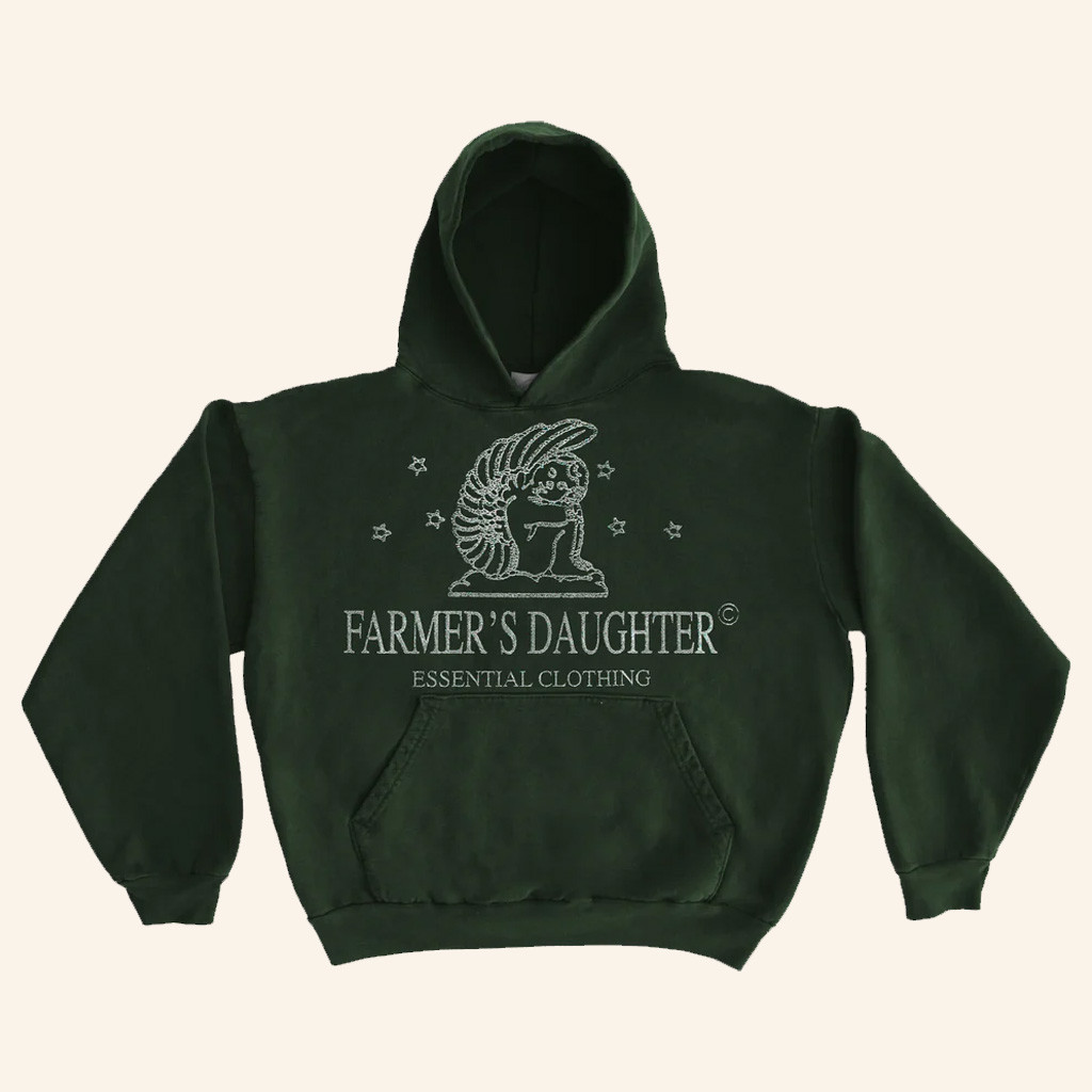 Farmer's Daughter Merch Farmer's Daughter Logo Hoodie Essential Clothing Gifts For Her