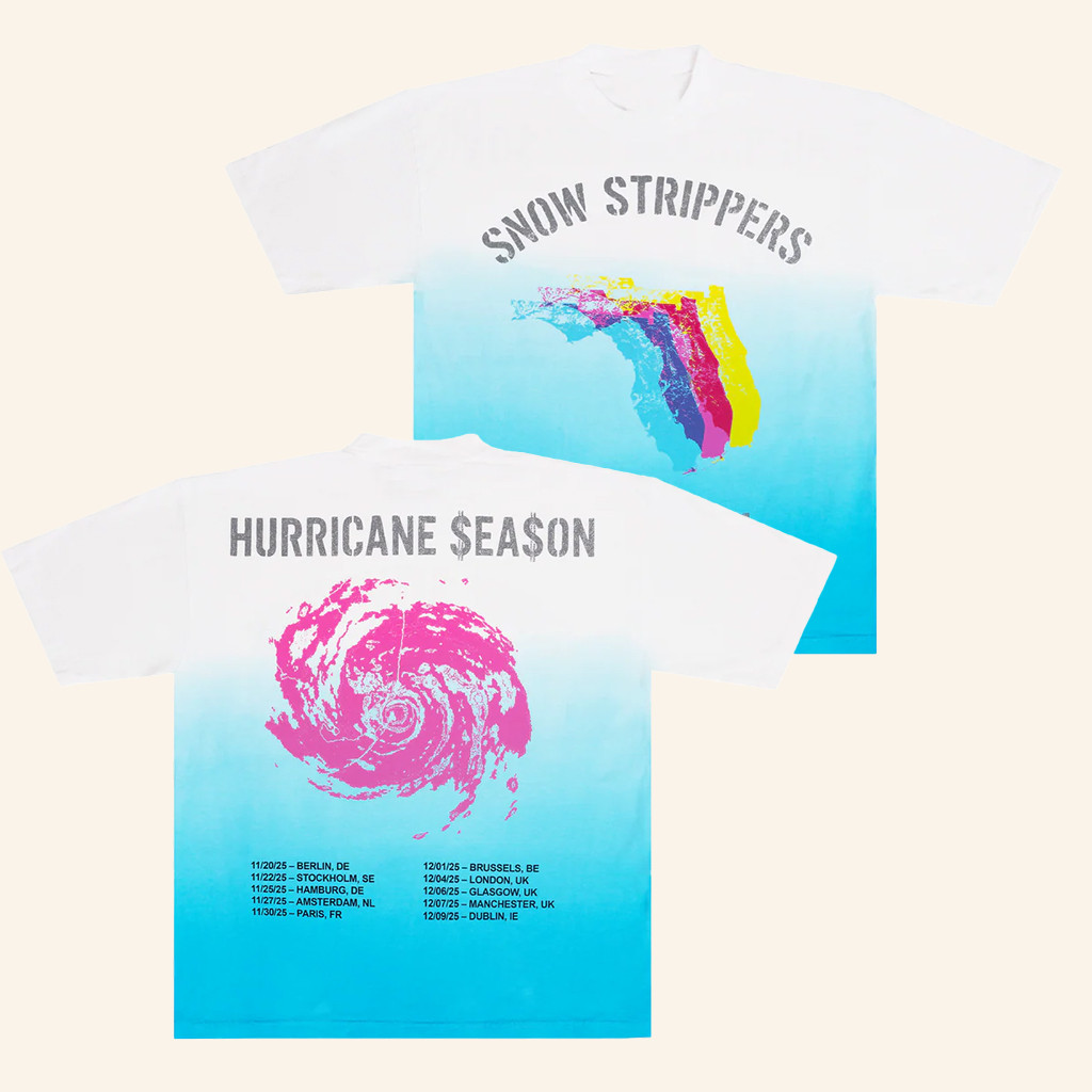 Farmer's Daughter Merch Snow Strippers Hurricane T-Shirt Gifts For Boyfriend Farmer's Daughter Merch Snow Strippers Hurricane T-Shirt Gifts For Boyfriend