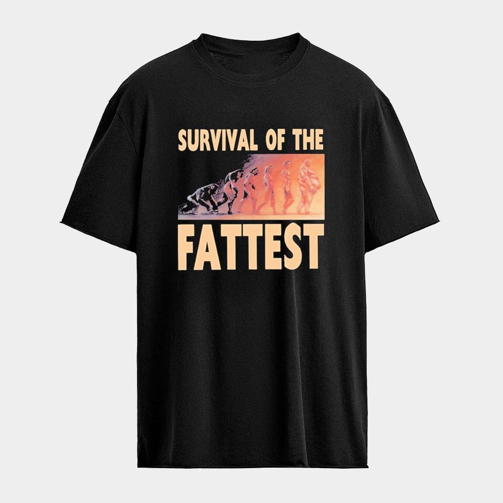 Fat Wreck Chords Survival Of The Fattest T-Shirt Unique Birthday Gift For Dad
