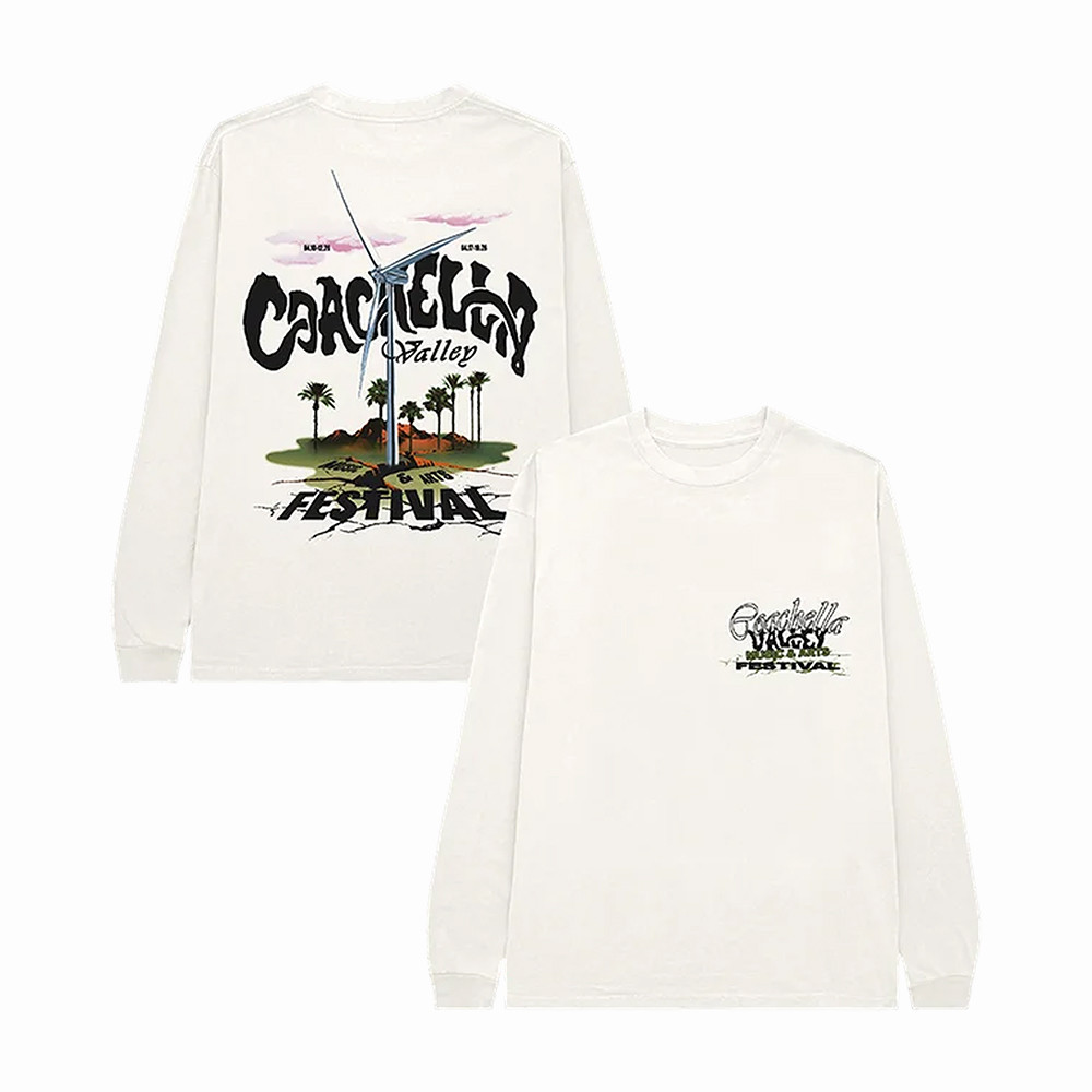 Fault Line Coachella Long Sleeve Shirt Coachella Valley Music And Arts Festival Merch
