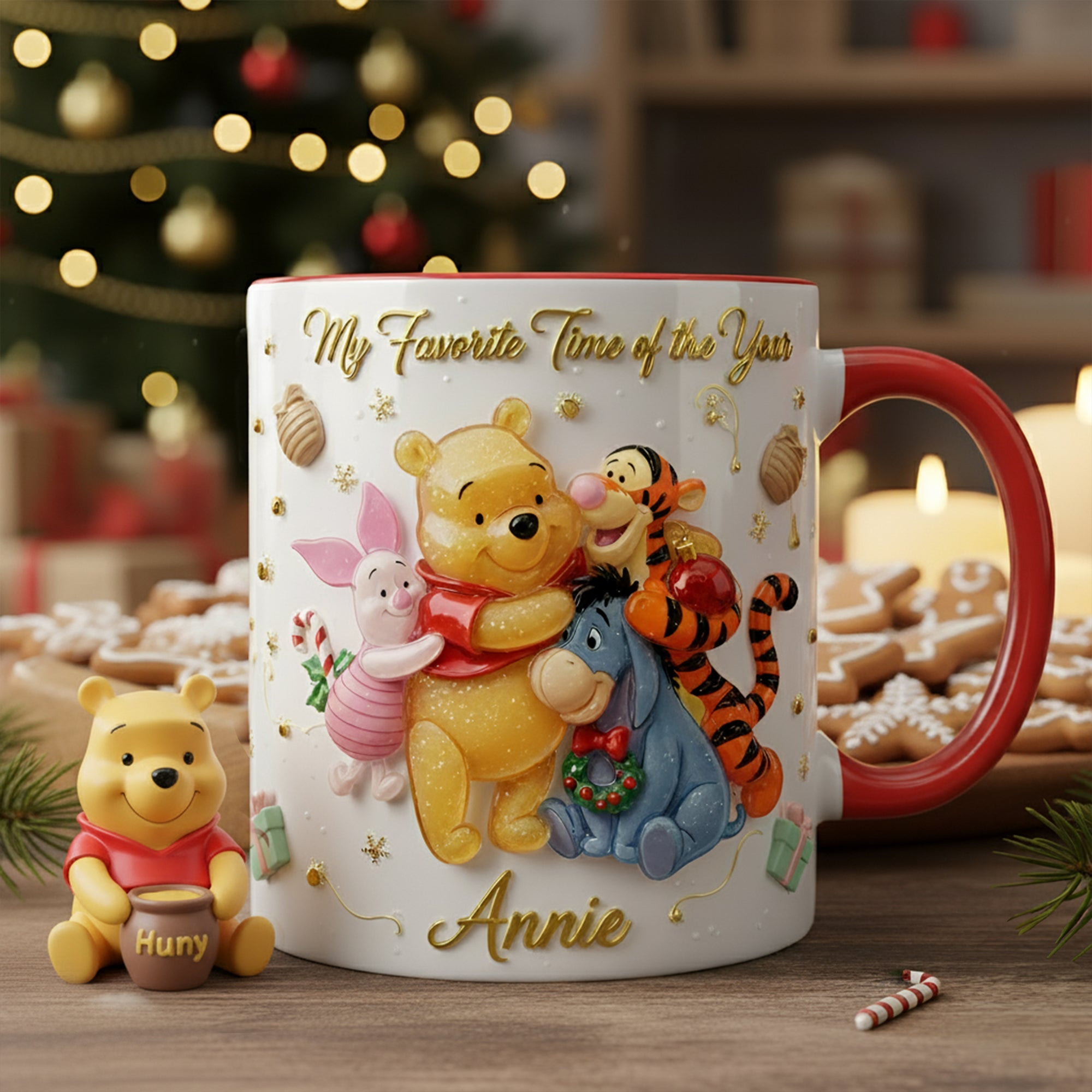 Favorite Time Together Accent Mug - Personalized Gifts For Cartoon Lovers - Silly Christmas Gifts For Coworkers