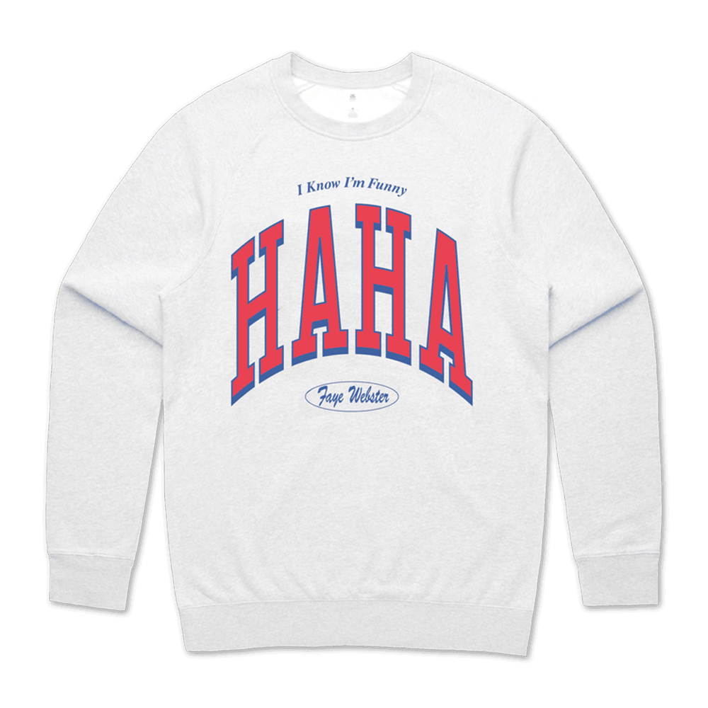 Faye Webster Merch I Know I'm Funny Haha Faye Webster Sweatshirt Music Lovers Gifts For Fans