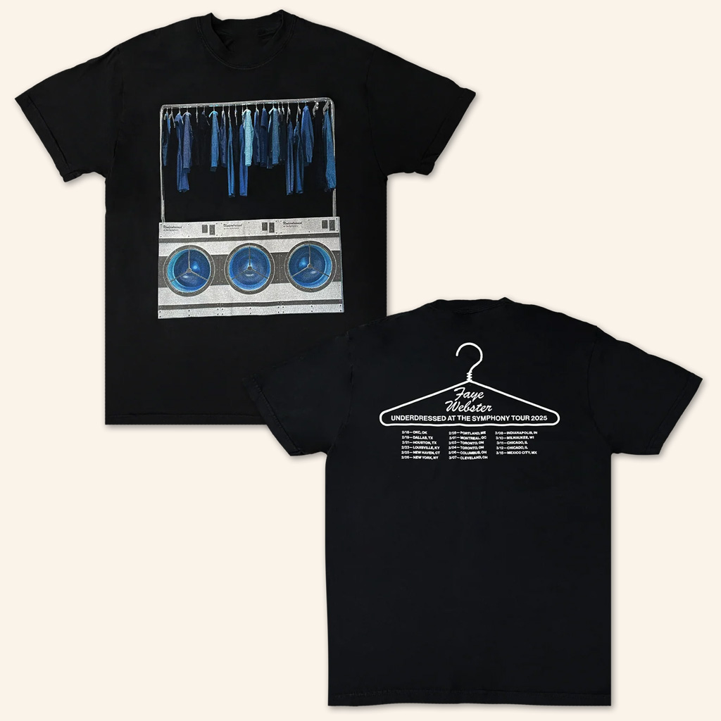 Faye Webster Merch Underdressed at the Symphony 2025 Tour T-Shirt Gifts For Music Fans