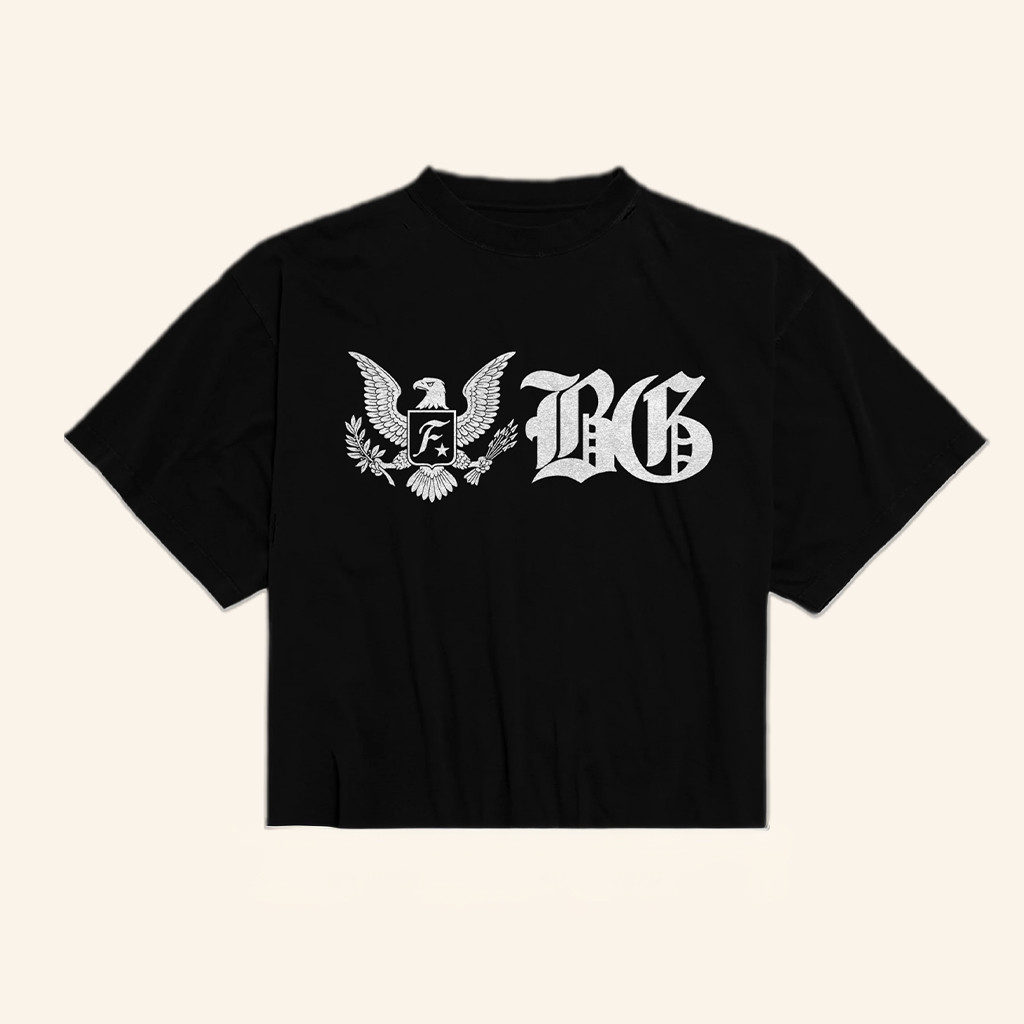 FBG Freebandz Merch FBG Eagle Cropped T-Shirt Christmas Present For Her