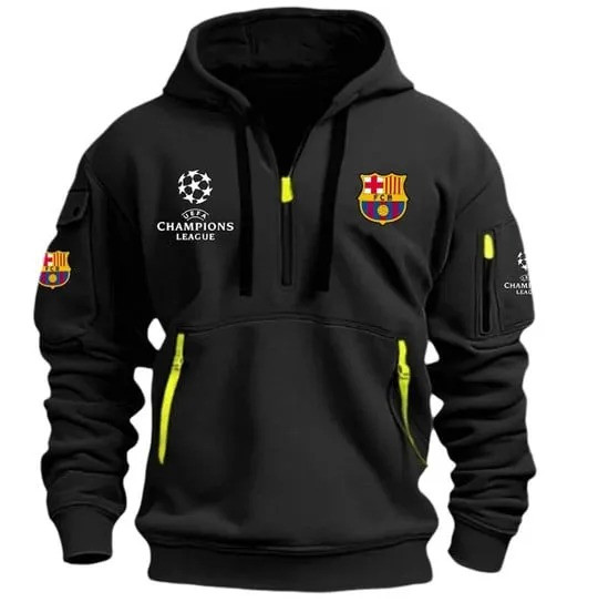 FC BARCELONA Championships Men's Hoodie Good Gifts For Soccer Fans