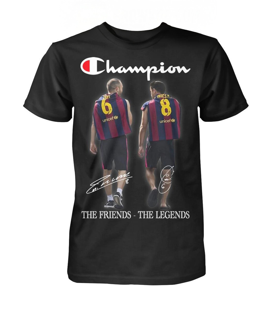 FC Barcelona La Liga Champions League 2024 T-Shirt The Friends The Legends Shirt