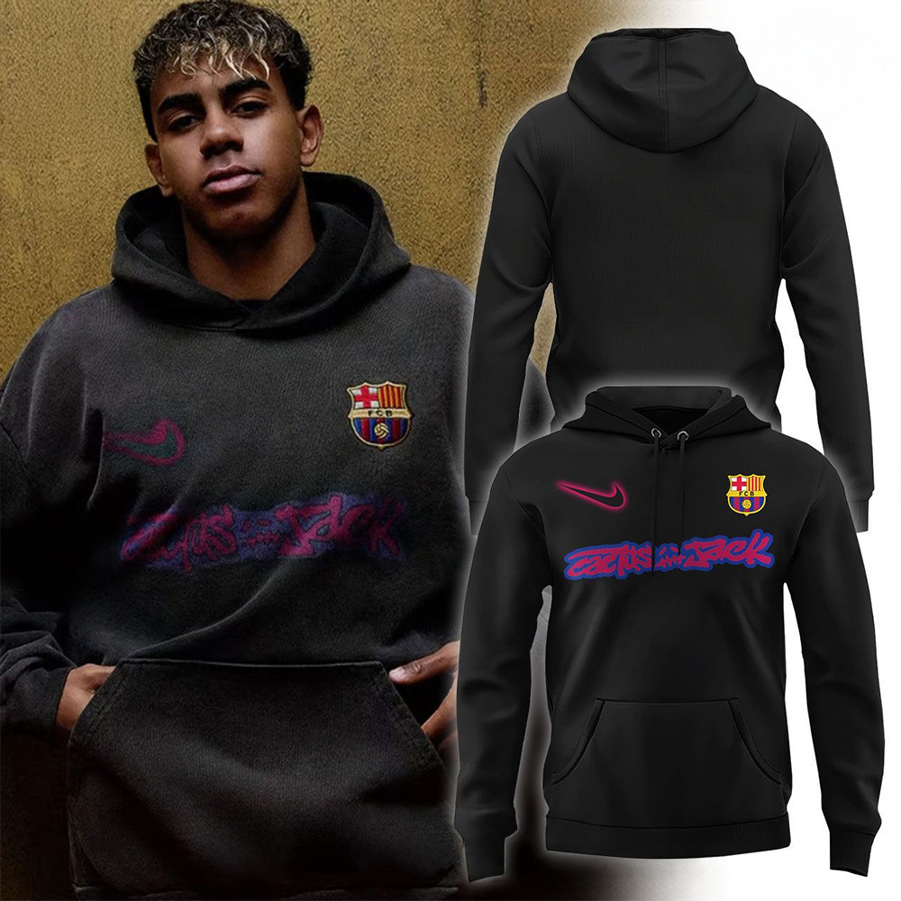 FC Barcelona X Travis Scott Special Cactus Jack Hoodie Cactus Jack Merchandise Fan Gifts