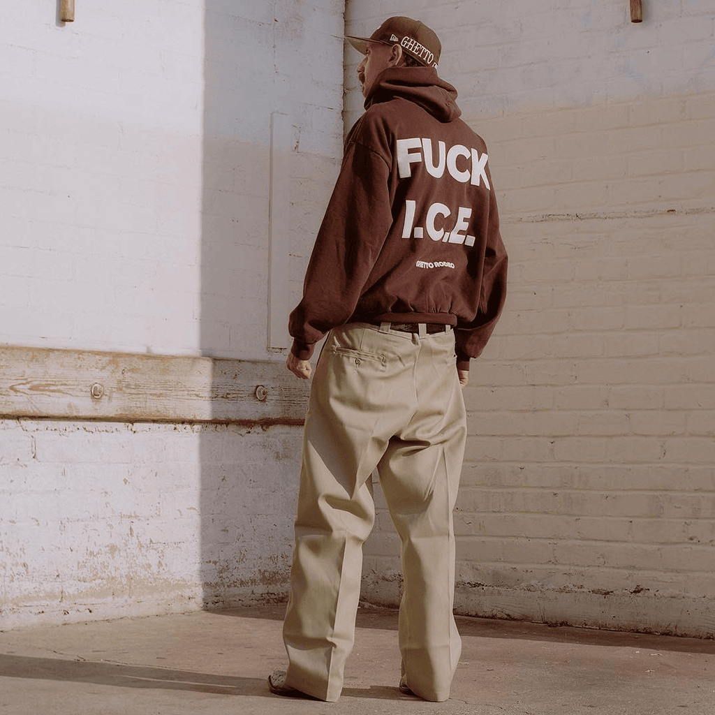 Fck Ice Hoodie Anti Trump Merch Father's Day Gift for Dad Unique Statement Wear Fck Ice Hoodie Anti Trump Merch Father's Day Gift for Dad Unique Statement Wear