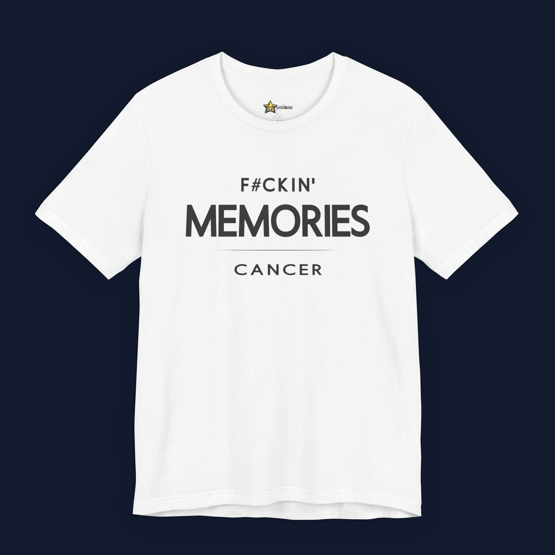 Fcking Memories Cancer Awareness T-Shirt Cancer Fighter Apparel Best Gift For Loved Ones