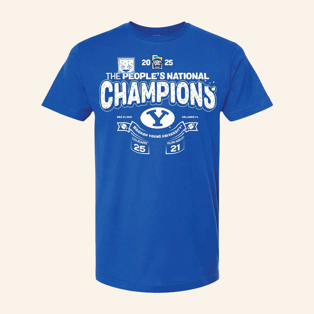 FCS Merch 2025 Pop Tarts Bowl BYU Champs T-Shirt Gifts For Football Lovers FCS Merch 2025 Pop Tarts Bowl BYU Champs T-Shirt Gifts For Football Lovers