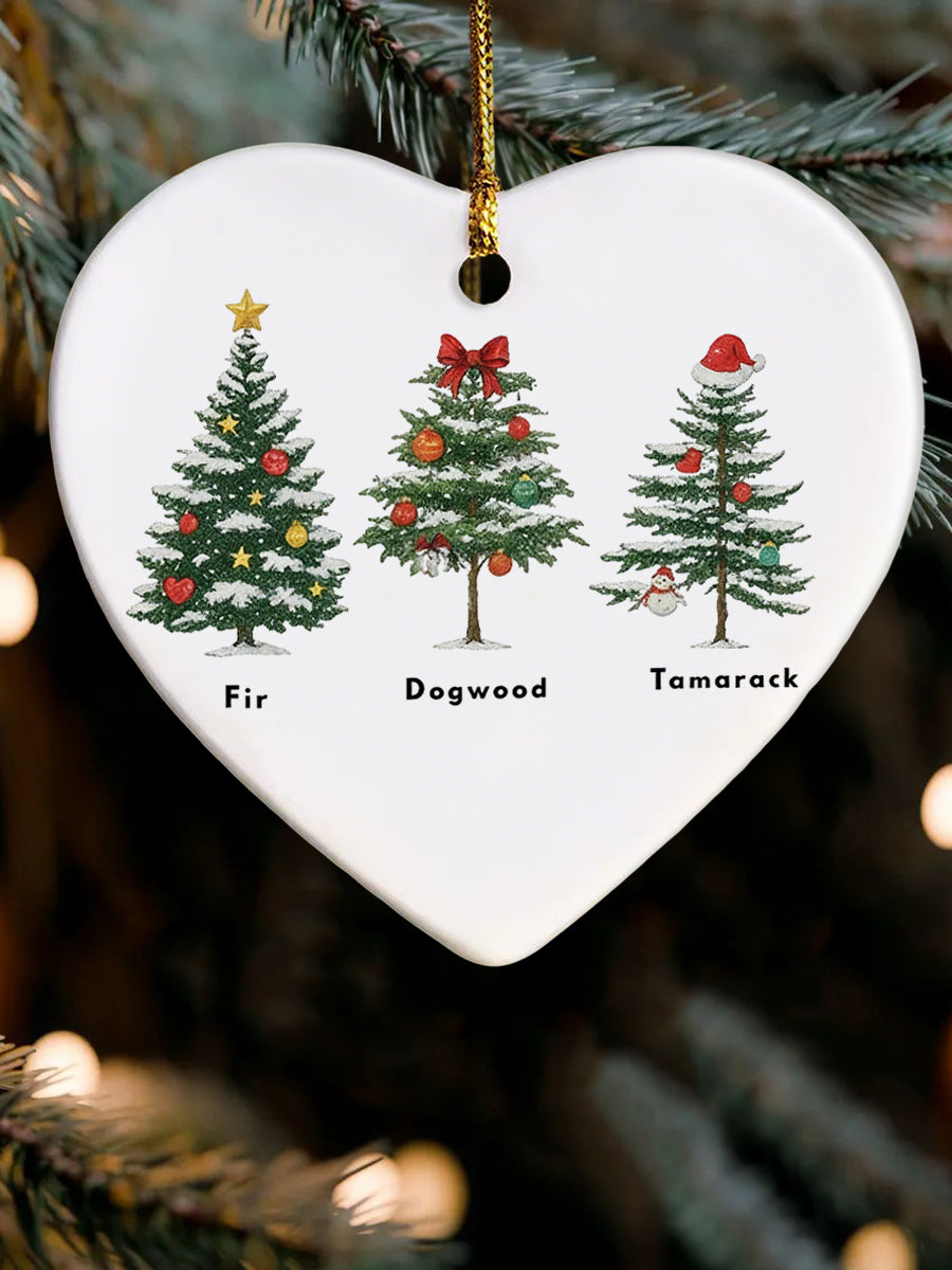 FDT Christmas Ornament Fir Dogwood Tamarack Xmas Ornament Holiday Decor Funny Liberal Gifts