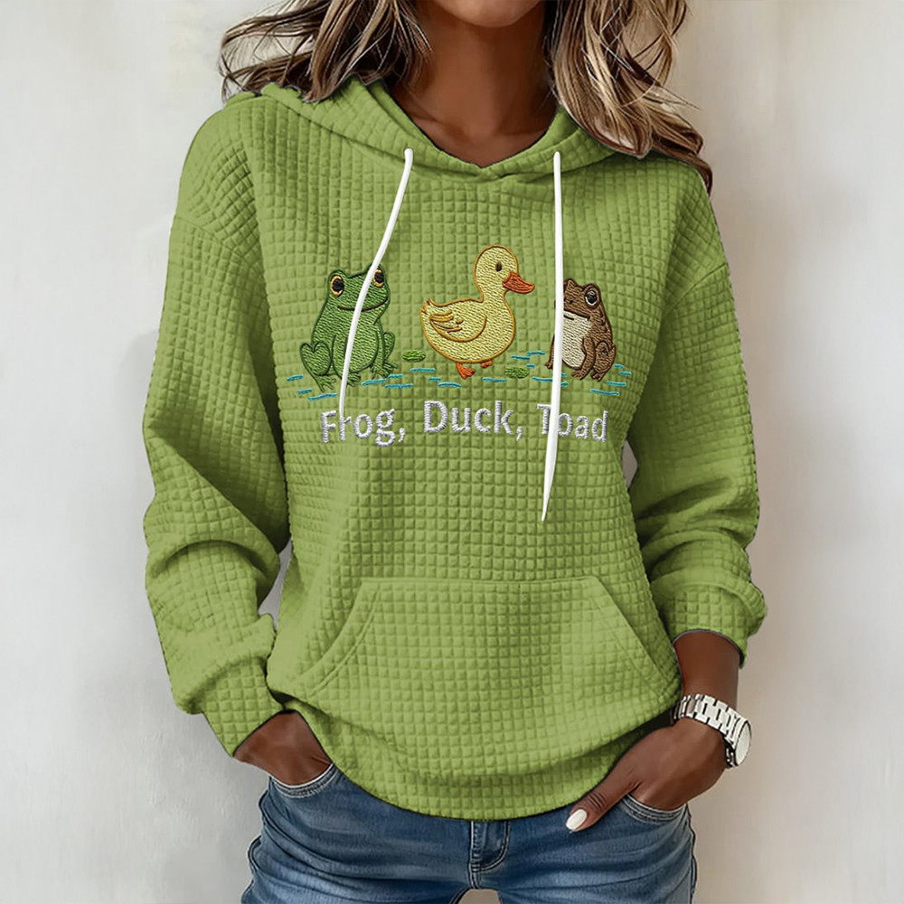 FDT Frog Duck Toad Alex Pretti Hoodie Political Themed Alex Pretti Apparel Gift For Her