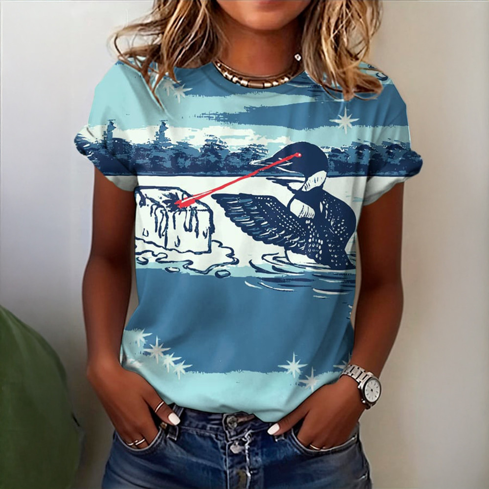 FDT Laser Loon Minnesota Strong T-Shirt Abolish ICE Alex Pretti Clothes Best Gift For Her