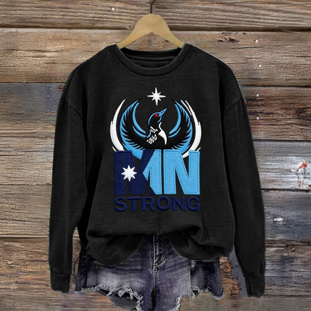 FDT Loon Minessota Strong Sweatshirt Anti ICE Alex Pretti Apparel Gift Ideas For Activists