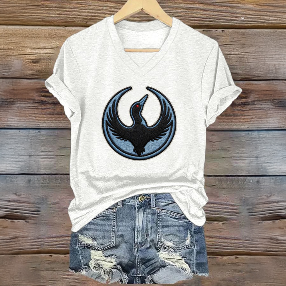 FDT Loon Resist V-Neck Shirt Abolish ICE Alex Pretti Clothes Unique Present Ideas