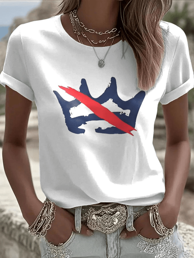 FDT No Kings Shirt No Kings In America Tee Democrats Clothing Gift for Wife