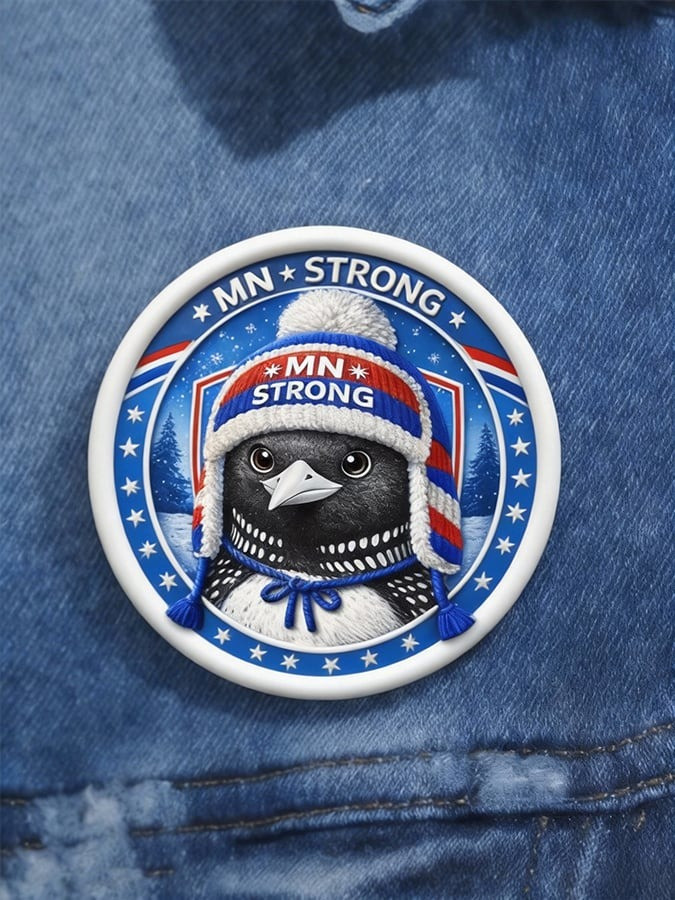 FDT Printed Brooch Pinback Buttons Unisex Political Protest Accessory Best Gift For Activists